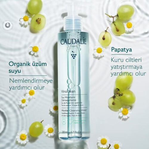 Caudalie Vinoclean Makyaj Temizleme Suyu 200 ml - 2