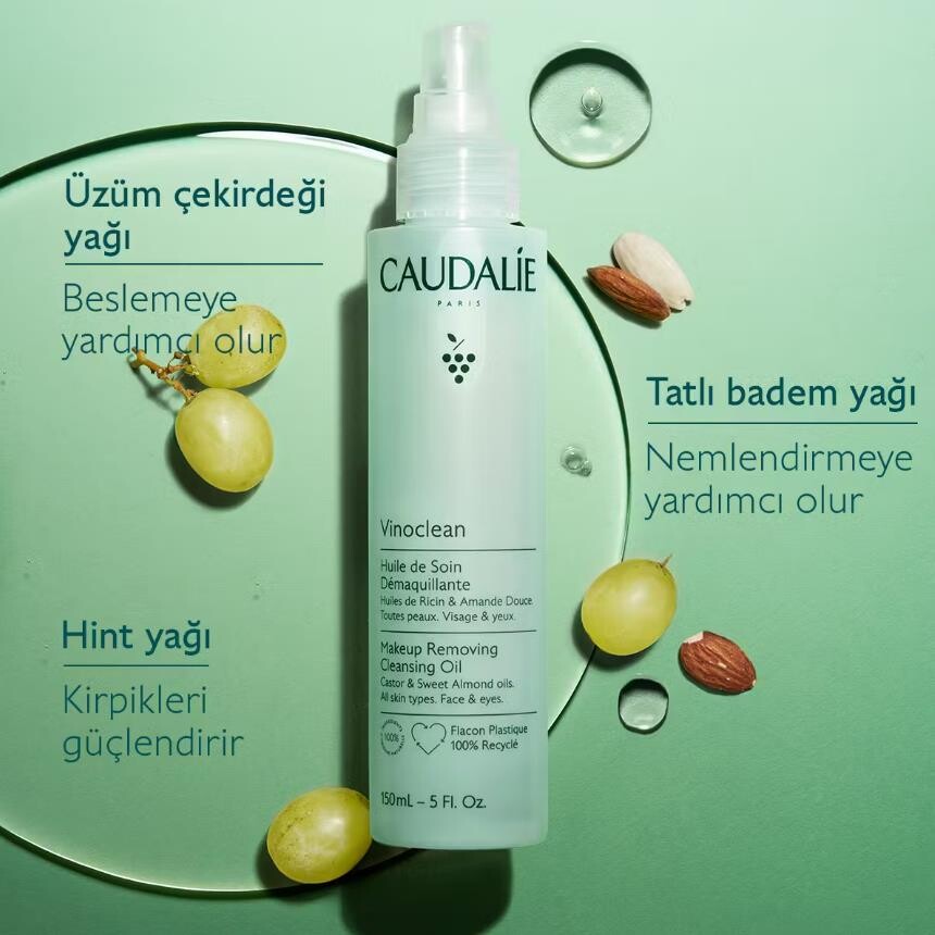 Caudalie Vinoclean Makyaj Temizleme Yağı 150 ml - 2