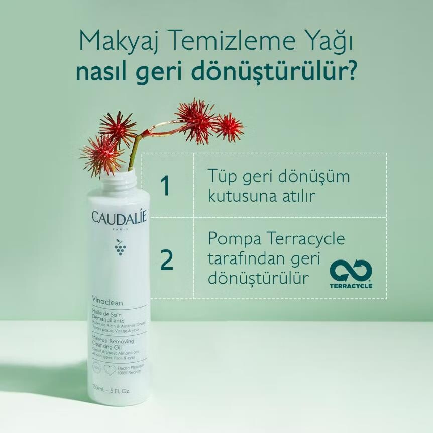 Caudalie Vinoclean Makyaj Temizleme Yağı 150 ml - 6