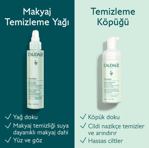 Caudalie Vinoclean Makyaj Temizleme Yağı 75 ml - 5