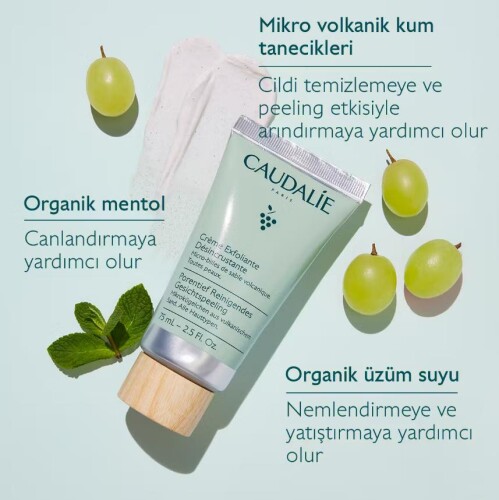 Caudalie Vinoclean Yoğun Arındırıcı Peeling 75 ml - 2