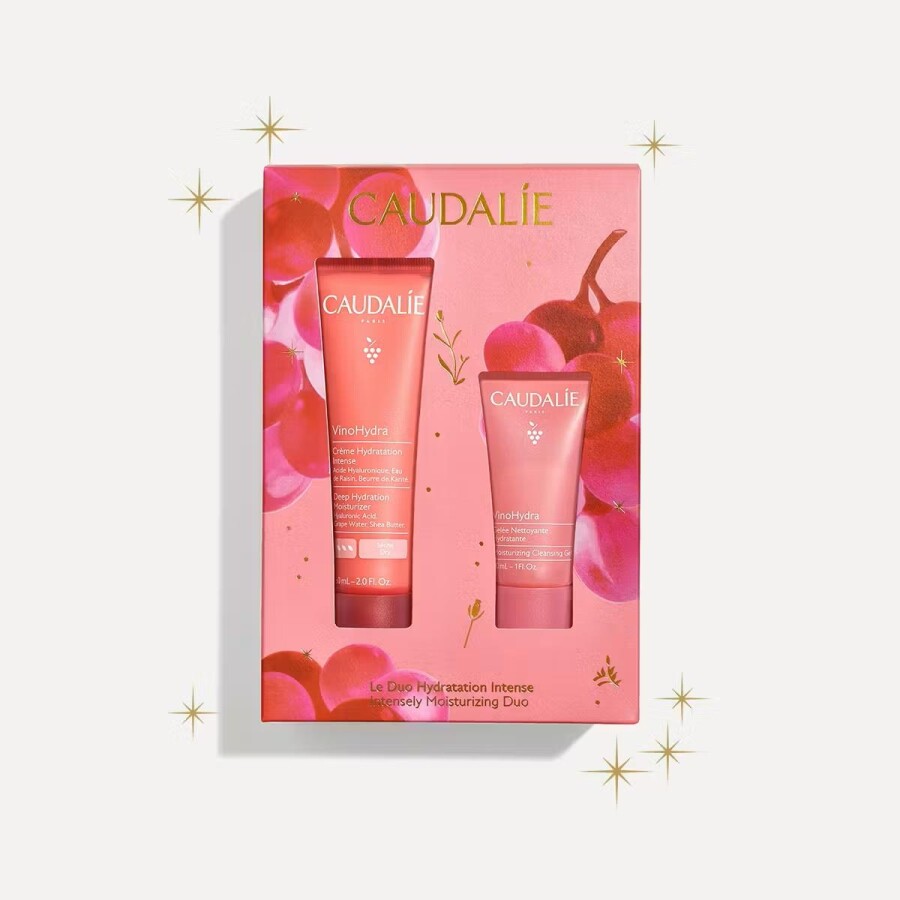 Caudalie Vinohydra Creme 60 Ml + Cleansing Gel 30 Ml Yılbaşı Kofre - 1