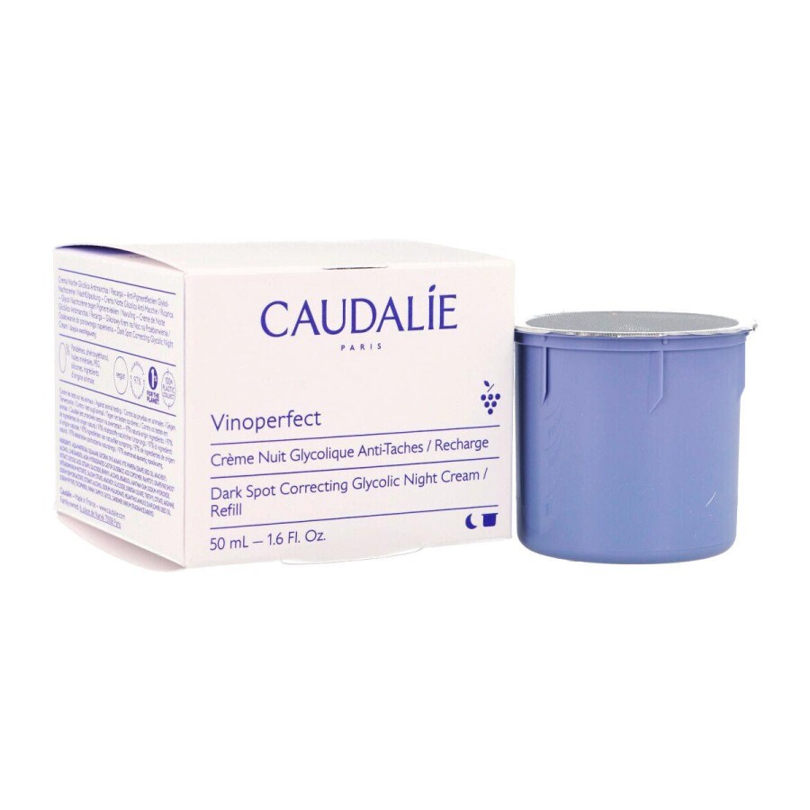 Caudalie Yedek Kapsül Vinoperfect Glikolik Gece Kremi 50 ml - 1