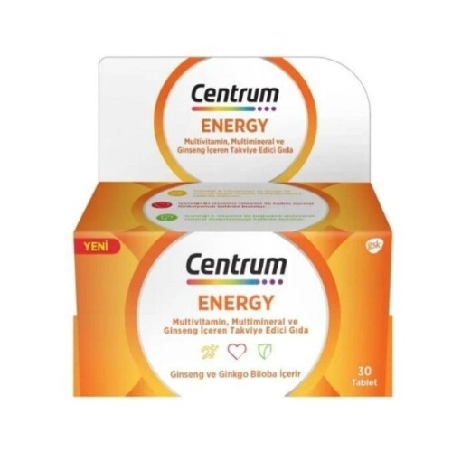 Centrum Energy 30 Tablet - GSK