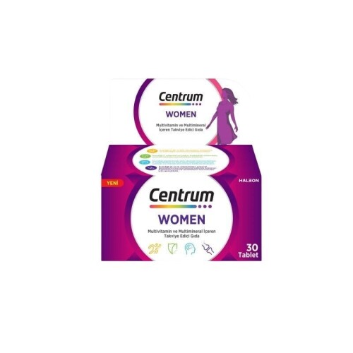 Centrum Women Multivitamin ve Multimineral 30 Tablet - Centrum