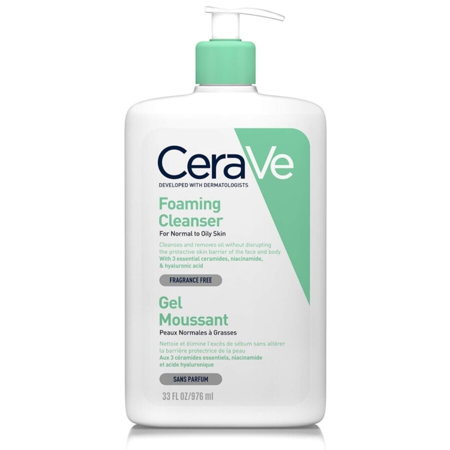 Cerave Köpüren Temizleyici 976 ml - 1