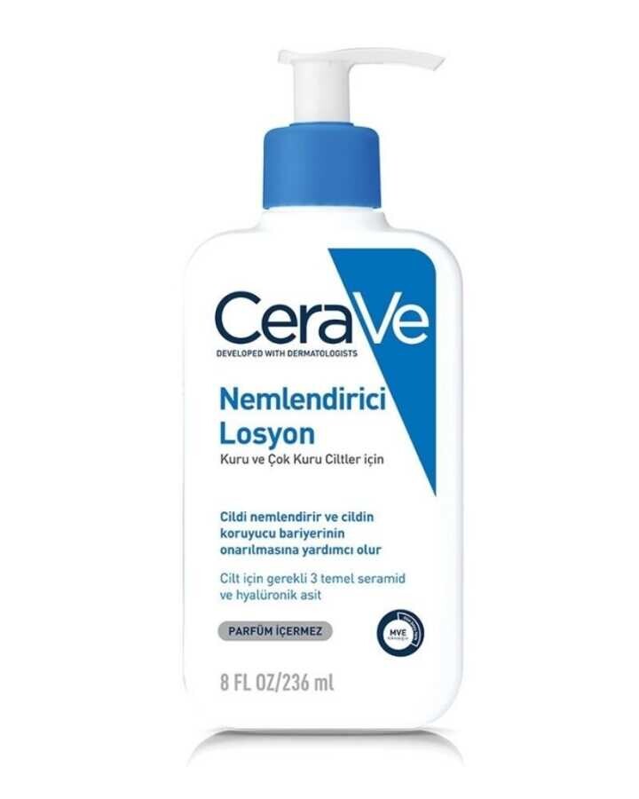 CeraVe Kuru ve Çok Kuru Ciltler İçin Nemlendirici Losyon 236ml - 1