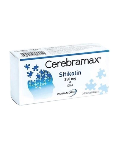 Cerebramax Sitikolin 30 Kapsül - FARMATÜRK