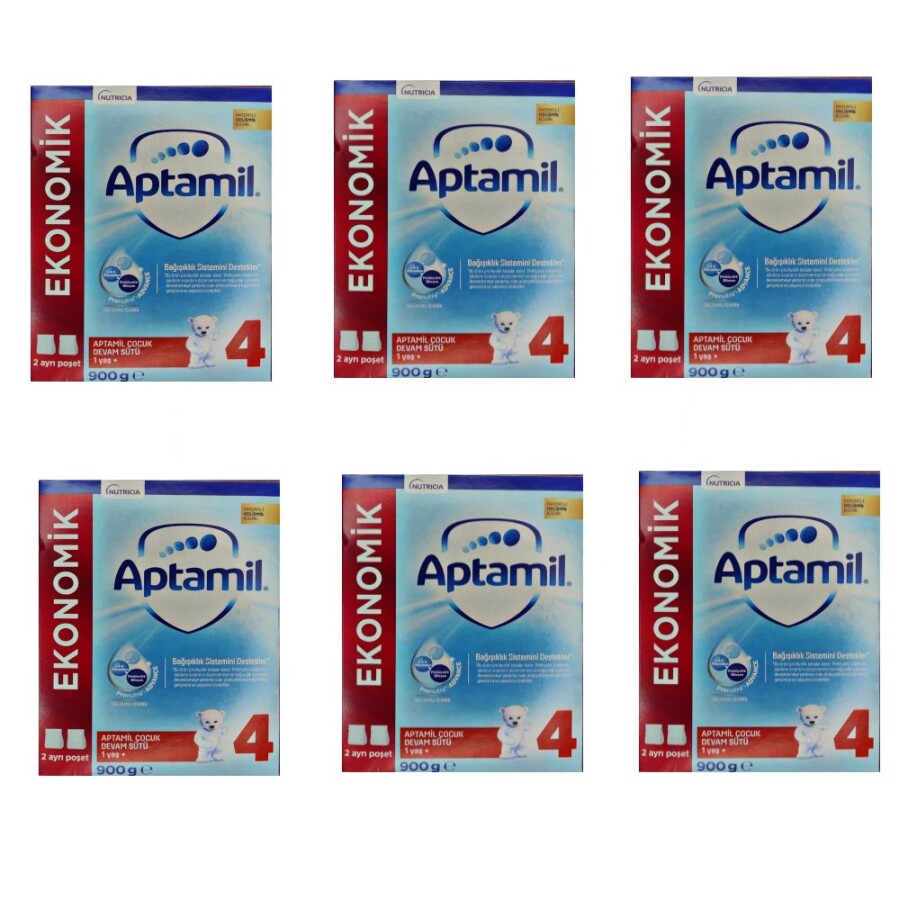 Çocuk Devam Sütü 4 Numara 1 yaş+ 6'lı Paket 900 GR - 1