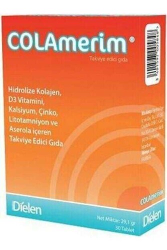 Colamerim Takviye Edici Gıda 30 Tablet - Dielen Laboratoire
