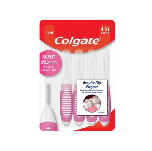 Colgate Arayüz Fırçası 4mm 4 Adet - Colgate