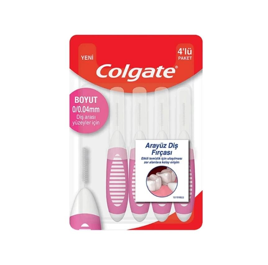 Colgate Arayüz Fırçası 4mm 4 Adet - 1
