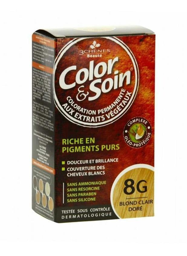 Color Soin Saç Boyası 8G Açık Bakır Sarısı - 1