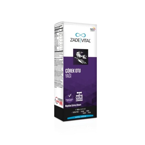 Çörek Otu Yağı İçeren Sıvı Takviye Edici Gıda 150ml - Zade Vital