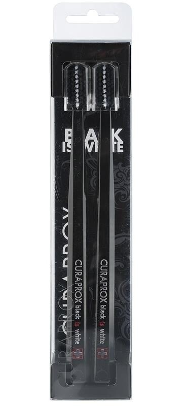 Curaprox Black is White 2'li Diş Fırçası - 1