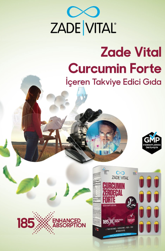 Curcumin Zerdeçal Forte Takviye Edici Gıda 40 Yumuşak Kapsül - 4