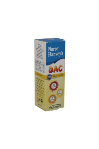Dac Multi Vitamin Damla Portakal Aromalı 30ml - Nurse Harvey's