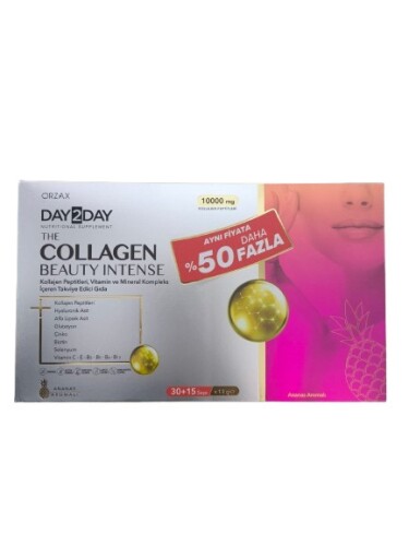 Day2day Collagen Beauty İntense Ananas 30+15 Saşe - DAY2DAY