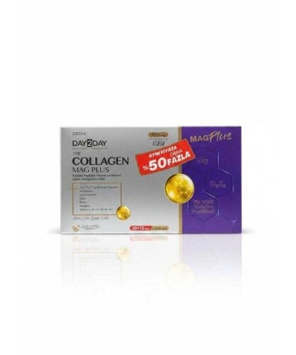 Day2Day Collagen Mag Plus 30+15 Saşe - DAY2DAY
