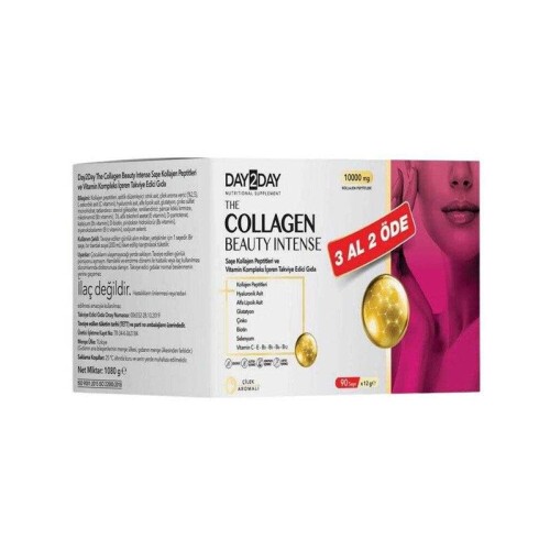 Day2day The Collagen Beauty Intense 90 Saşe - 3 al 2 öde - DAY2DAY