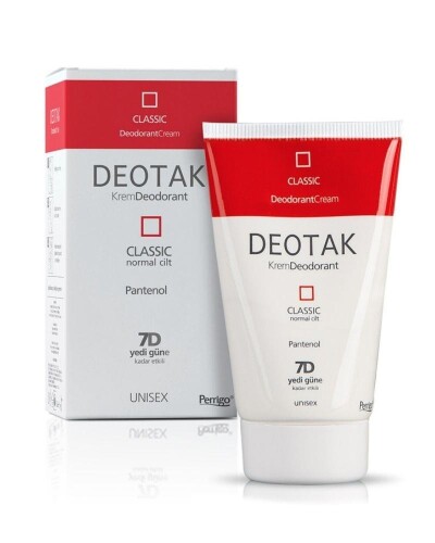 Deotak Normal Ciltler Için Klasik Krem Deodorant 35ml - Deotak