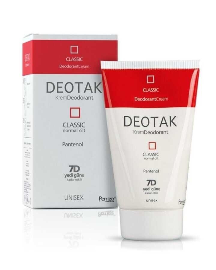 Deotak Normal Ciltler Için Klasik Krem Deodorant 35ml - 1