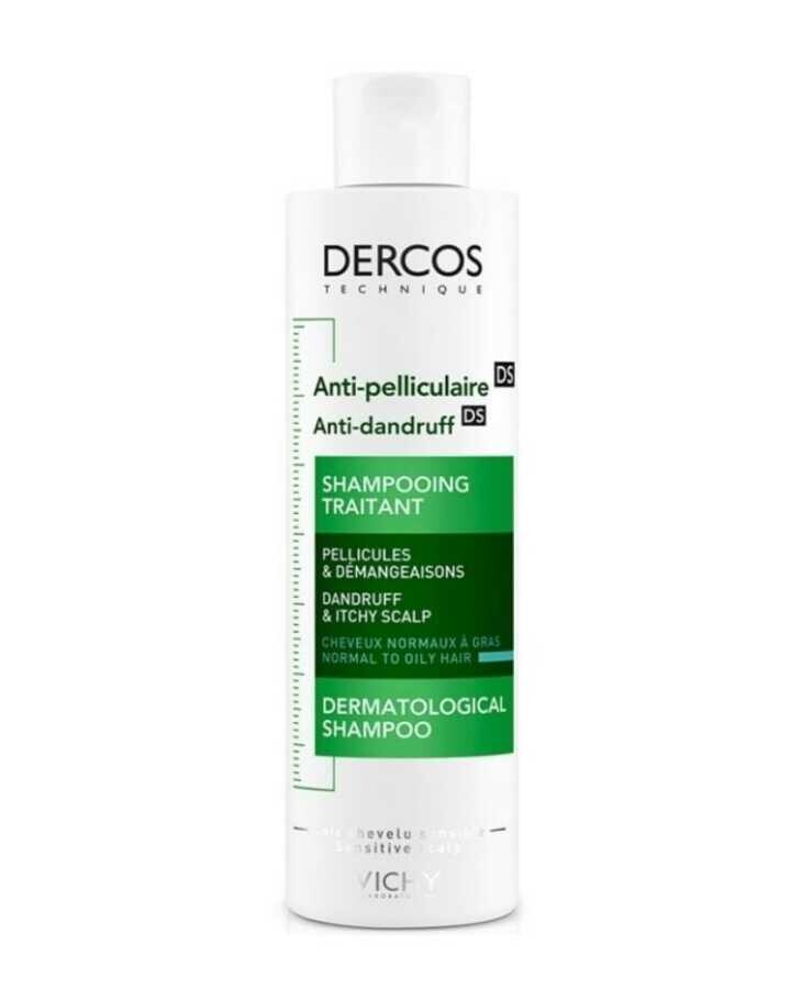 Dercos Anti Dandruff Kepek Karşıtı Şampuan 200 ml - Normal ve Yağlı Saçlar - 1