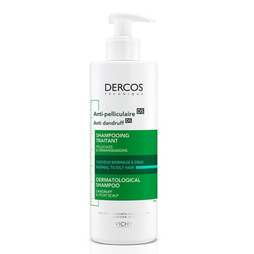 Dercos Anti Dandruff Kepek Karşıtı Şampuan 390 ml - Normal ve Yağlı Saçlar - Vichy