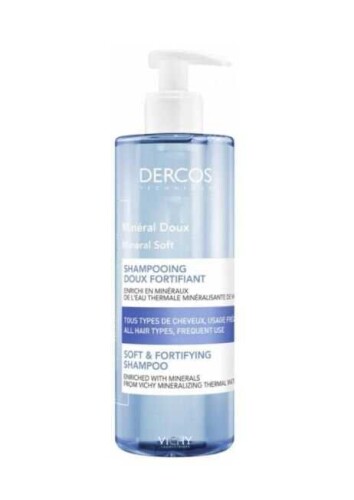 Dercos Mineral Soft Şampuan 400 ml - 1