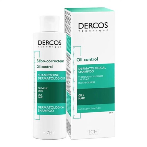 Dercos Oil Control Yağlanma Karşıtı Bakım Şampuanı 200ml - Vichy