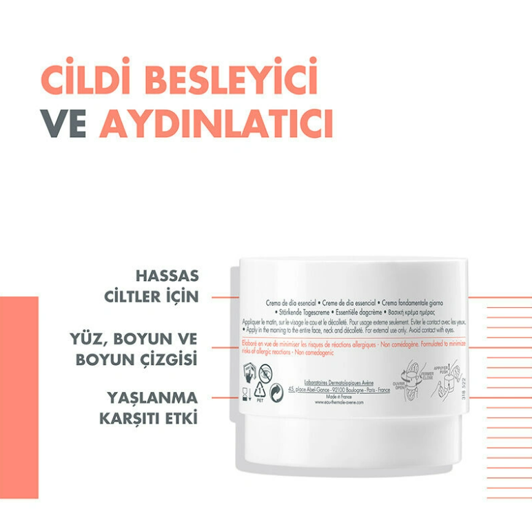 Avene DermAbsolu Canlandırıcı ve Sıkılaştırıcı Gündüz Kremi 40 ml - 3