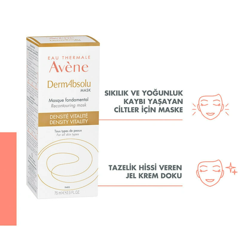 Avene DermAbsolu Mask Canlandırıcı Sıkılaştırıcı ve Yeniden Şekillendirici Maske 75 ml - 3