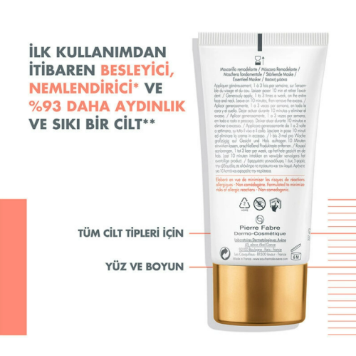 Avene DermAbsolu Mask Canlandırıcı Sıkılaştırıcı ve Yeniden Şekillendirici Maske 75 ml - 4