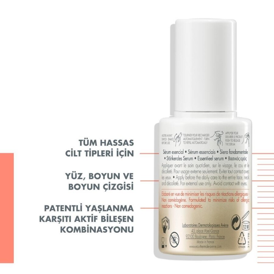 Avene DermAbsolu Sıkılaştırıcı ve Yapılandırıcı Serum 30 ml - 4