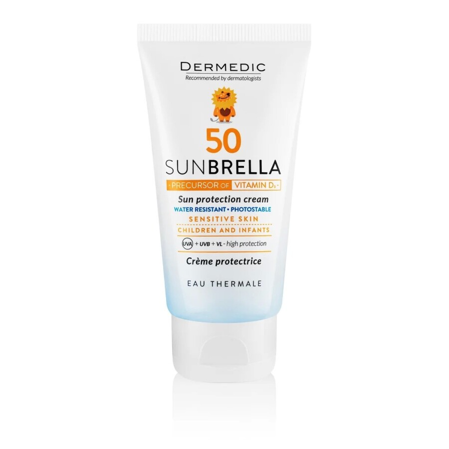Dermedic Sunbrella Çocuklar Ve Bebekler İçin Güneş Kremi +50 Spf 50 Ml - 1