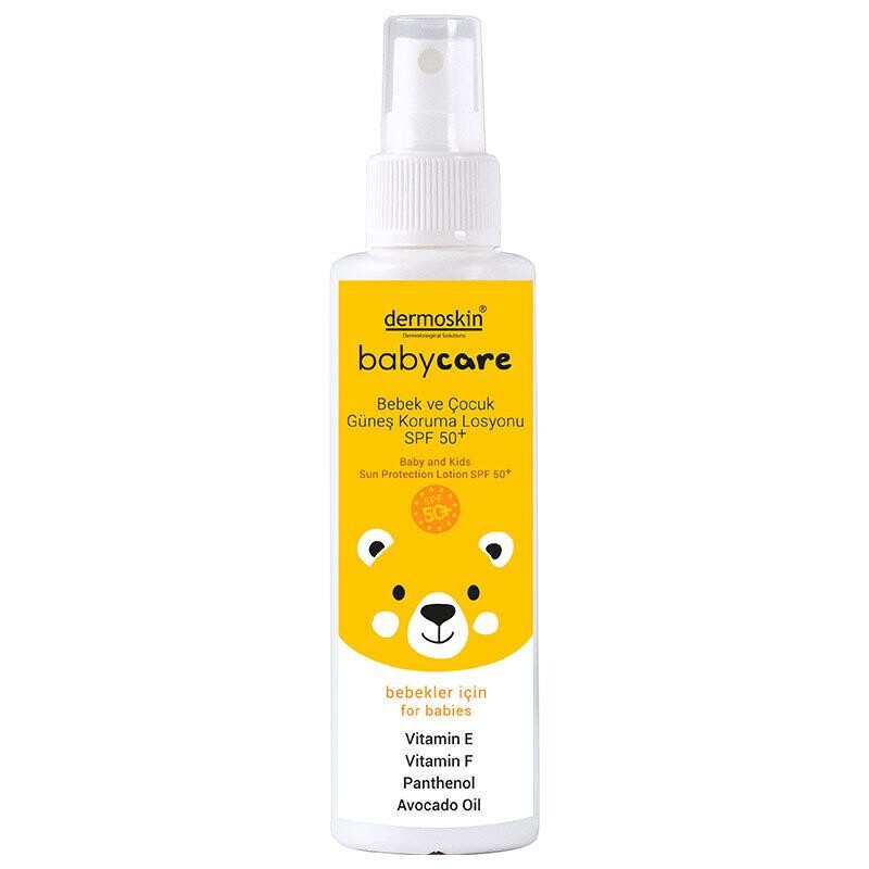 Dermoskin Babycare Bebek ve Çocuk Güneş Koruma Losyonu Spf50+ 100 ml - 1