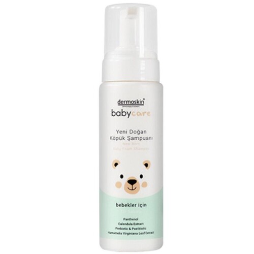 Dermoskin BabyCare Yeni Doğan Köpük Şampuanı 200 ml - Dermoskin