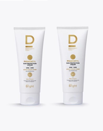 Dermoskin Be Bright Pigmentyl Güneş Koruyucu Krem SPF50+ 75 ml 2'li Paket - Dermoskin