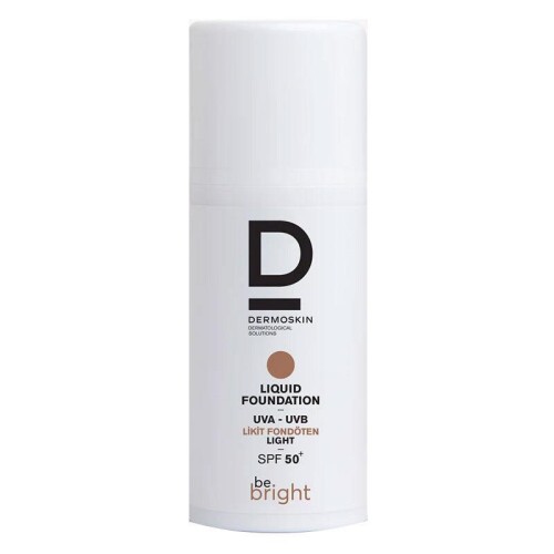 Dermoskin Be Bright Spf50+ Likit Fondöten 33 ml - Medium - Dermoskin