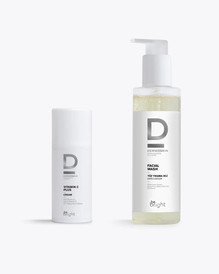 DermoskınVitamin C Plus Cream 33 ML + Facial Wash 200 ML - 1