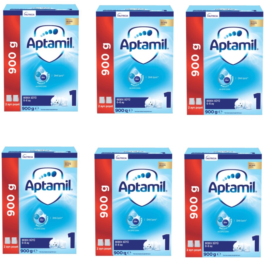 Devam Sütü 1 Numara 0-6 Ay 6'lı Paket 900 GR - 1