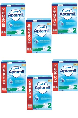 Devam Sütü 2 Numara 6-9 Ay 6'lı Paket 900 GR - Aptamil