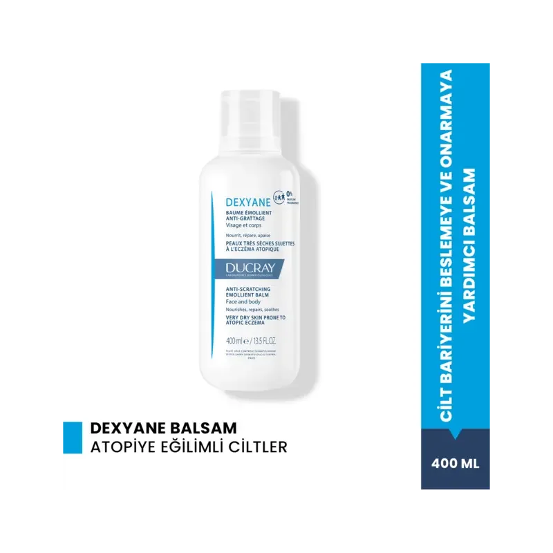 Dexyane Emolient Cream Atopiye Eğilimli Ciltler İçin Nemlendirici Krem 400ml - 2