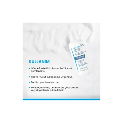 Dexyane Emolient Cream Atopiye Eğilimli Ciltler İçin Nemlendirici Krem 400ml - 4
