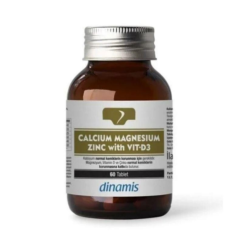 Dinamis Calcium Magnesium Zinc D3 60 Tablet - 1