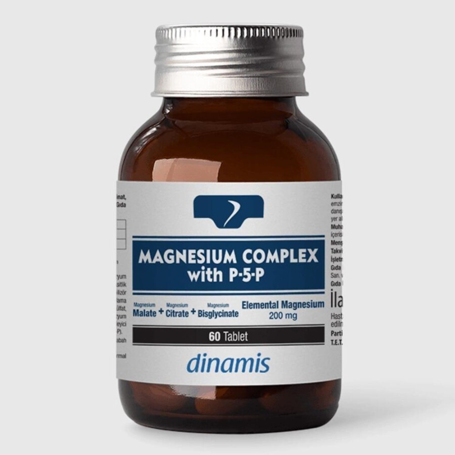 Dinamis Magnesium Complex with P-5-P 60 Tablet - 1