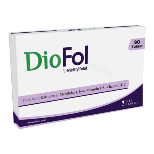 Diofol L-Methylfolat 90 Tablet - Neu Pharma
