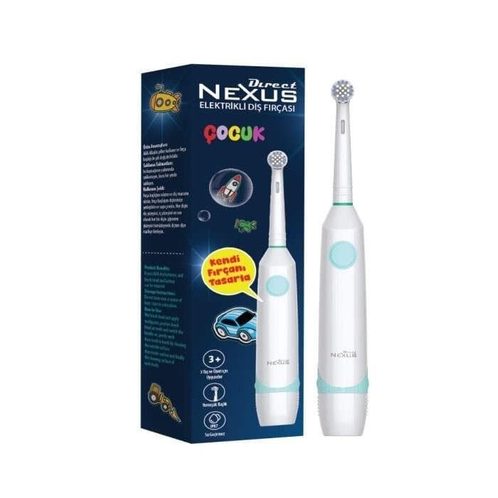 Direct Nexus Pilli Çocuk Diş Fırçası - 1
