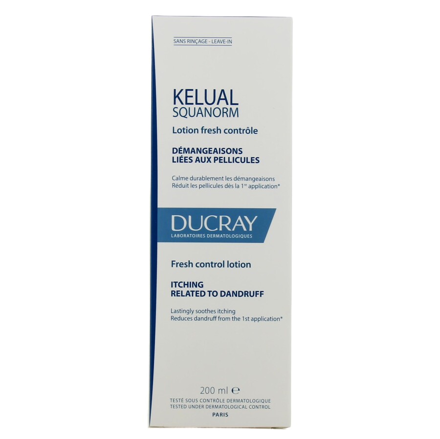 Ducray Kelual Squanorm Lotion Fresh Control 200 ml - 1