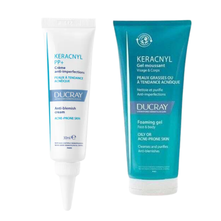 Ducray Keracnyl PP+ Cream 30 ML+ Keracnyl Jel 40 Ml Hediye - 1